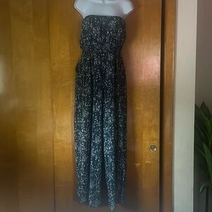 She + sky pants romper